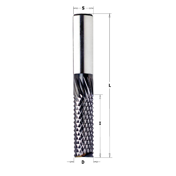 SOLID CARBIDE BIT FOR COMPOSITE D=6x19x50 RH (END MILL)
