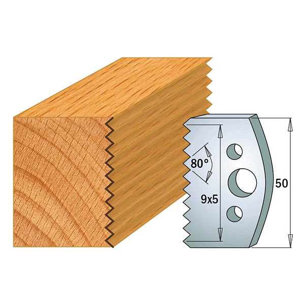 Rajoittimet profiiliveitsille CMT 691.524; 2 kpl.
