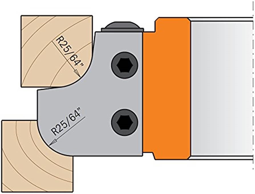 Profiiliveitset leikkuupäihin CMT 695.007.10; 2 kpl.