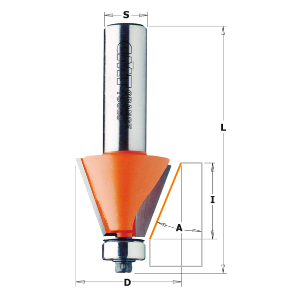 Viistejyrsin CMT; S=12 mm; D=24,5 mm