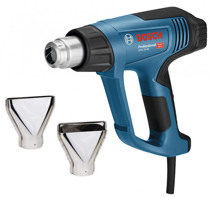 Kuumailmapuhallin Bosch GHG 23-66 + tarvikkeet