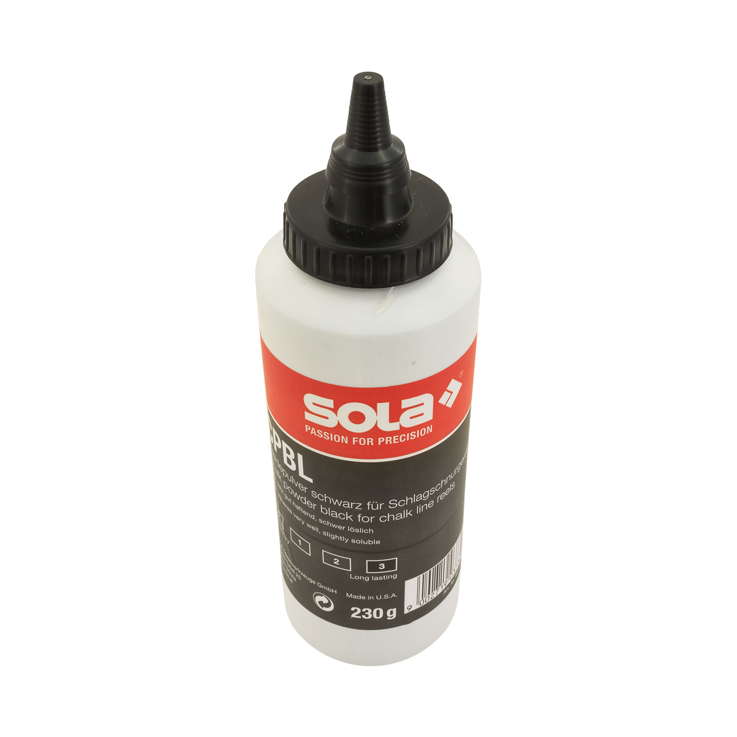 Merkintäliitu täyttöpakkaus, liitulanka / mittanauha Sola CPBL 230; 0,23 kg