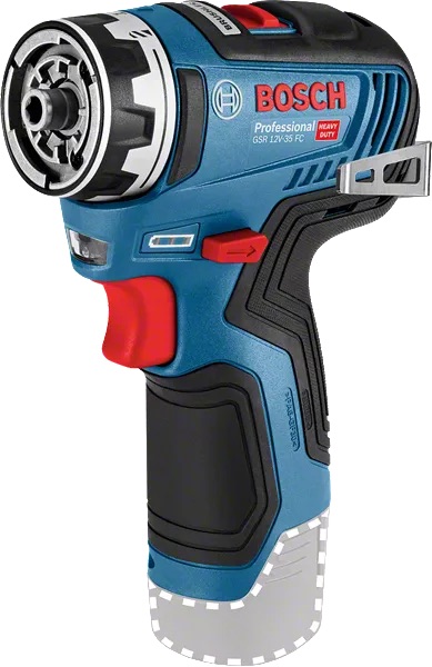 Pora/ruuvinväännin Bosch GSR 12V-35 FC Solo; 12 V (ilman akkua ja laturia)