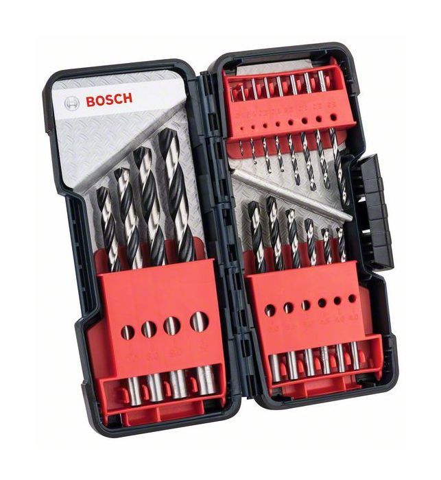 Metalliporanteräsarja Bosch PointTeQ; 1-10 mm; 18 kpl.