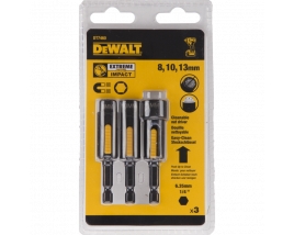 Voimahylsy DeWalt DT7460; 8 mm; 10 mm; 13 mm
