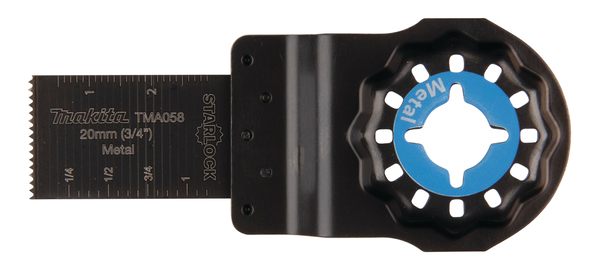 Tarkkuusleikkuuterä Makita TMA058; Starlock; BiM; 20 mm