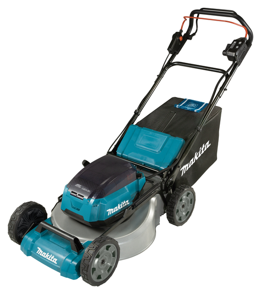 Akkukäyttöinen ruohonleikkuri itsevetävä Makita DLM532Z; 2x18 V (ilman akkua ja laturia)