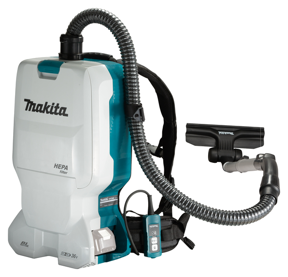 Akkupölynimuri Makita DVC660Z; 2x18 V (ilman akkua ja laturia)