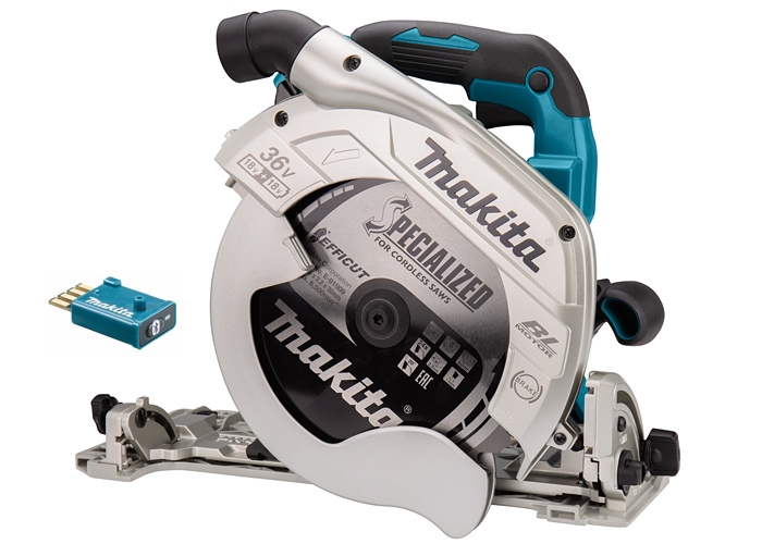 Akkupyörösaha Makita DHS900ZU; 2x18 V (ilman akkua ja laturia)