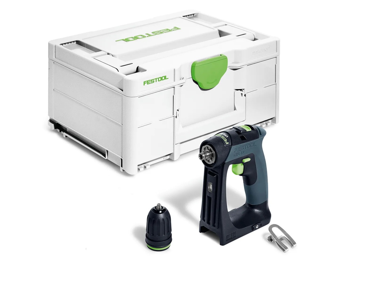 Pora/ruuvinväännin Festool CXS 18-Basic 18 V; (ilman akkua ja laturia)