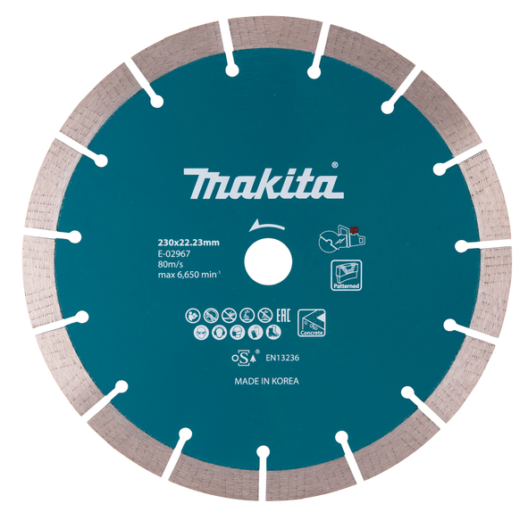 Timanttikatkaisulaikka Makita E-02967; 230 mm