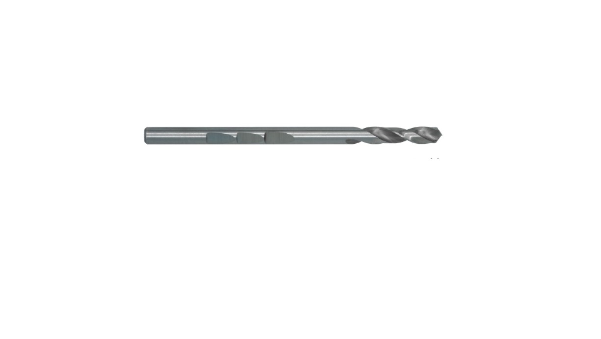 Keskiöpora ECEF; 6,35x102 mm; porakruunulle Bi-metal