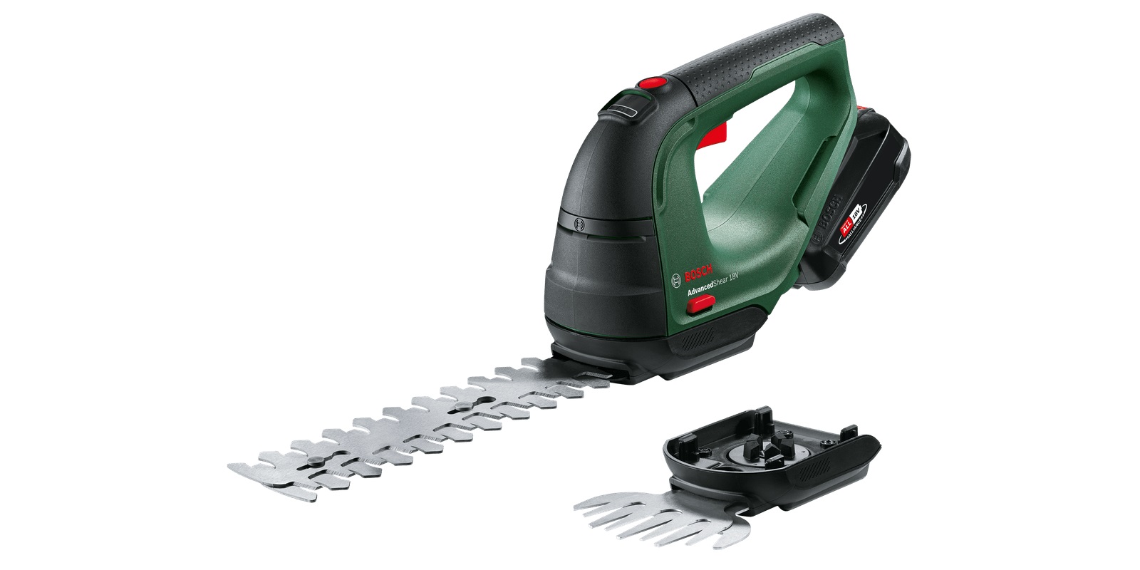 Akkupuutarhaleikkuri Bosch AdvancedShear 18V-10; 18 V; 1x2,0 Ah akku