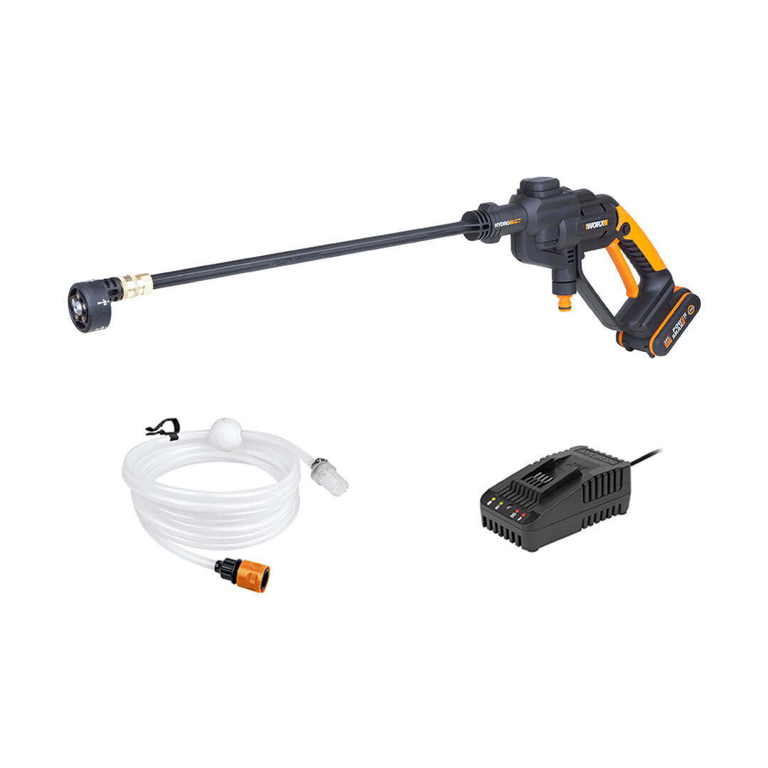 akkupainepesuri Worx 20V Hydroshot WG620E; 20 V; 1x2,0 Ah akku