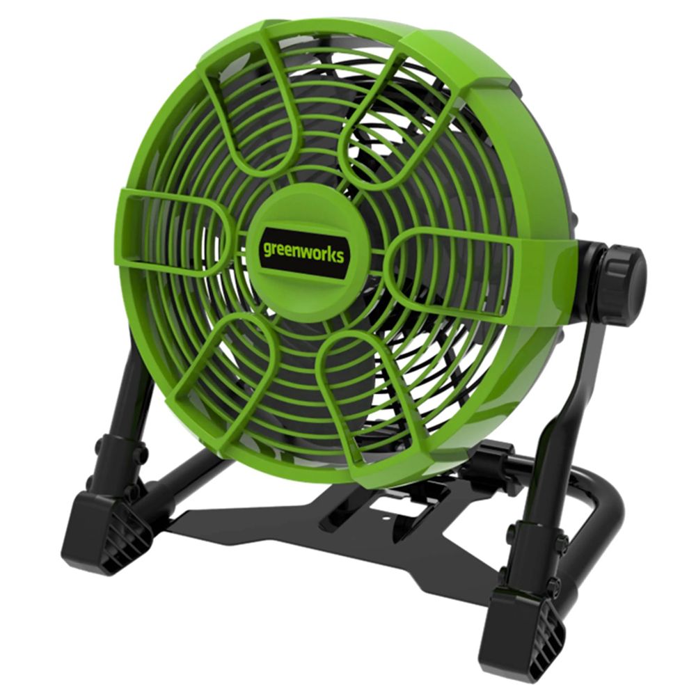 Akkukäyttöinen pöytätuuletin Greenworks G24FAN; 24 V (ilman akkua ja laturia)