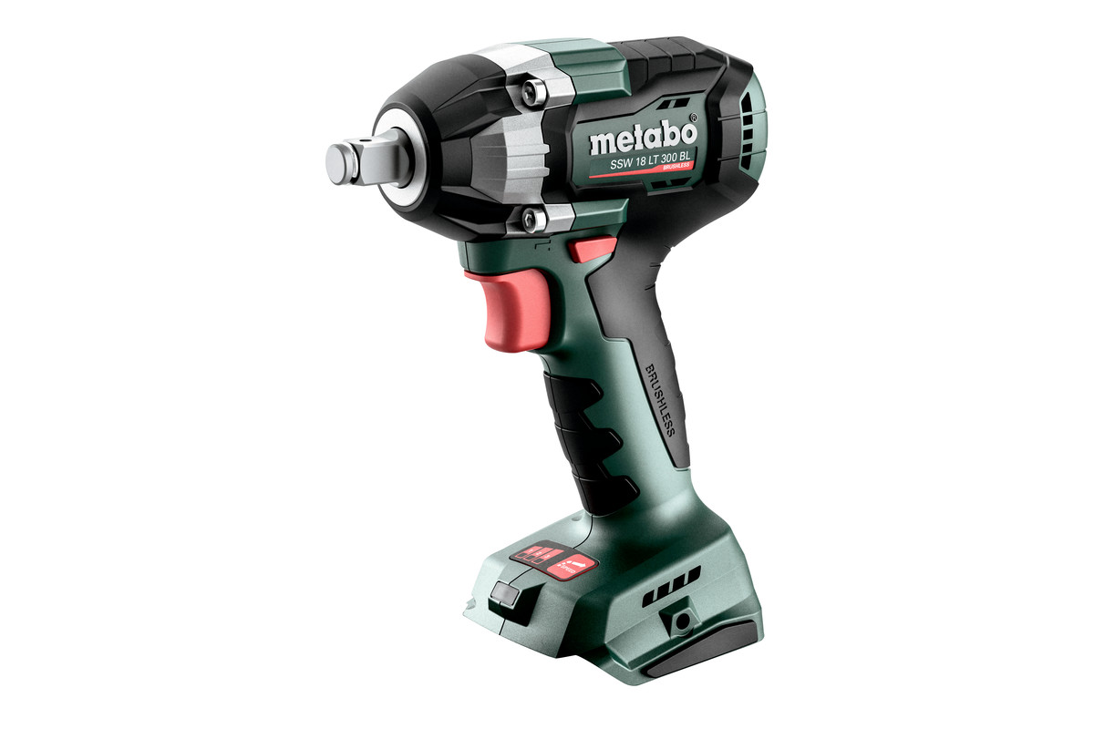 Iskumutterinväännin Metabo SSW 18 LT 300 BL; 18 V (ilman akkua ja laturia)