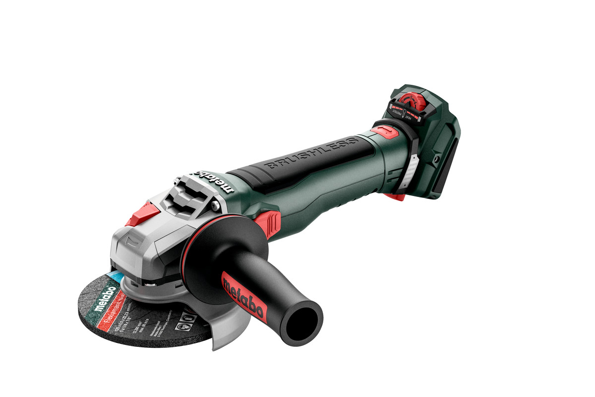 Kulmahiomakone Metabo WVB 18 LT BL 11-125 QUICK; 18 V (ilman akkua ja laturia)