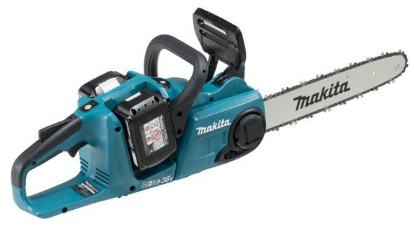 Ketjusaha Makita DUC353PG2; 2x18 V; 2x6,0 Ah akku