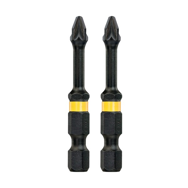 Kärkisarja iskevälle ruuvinvääntimelle DeWalt Extreme DT70531T-QZ; PZ2; 2 kpl.