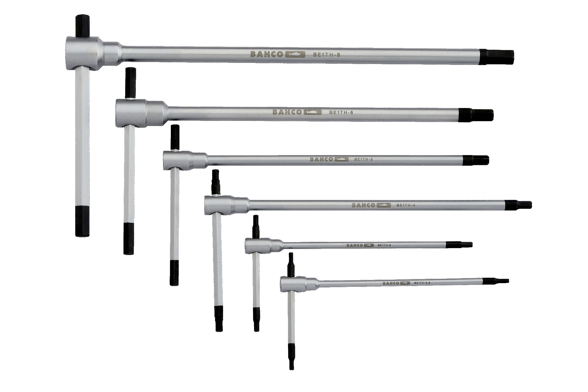 Kuusiokoloavain Bahco BE1TH-S6; 2,5-8 mm; 6 kpl.