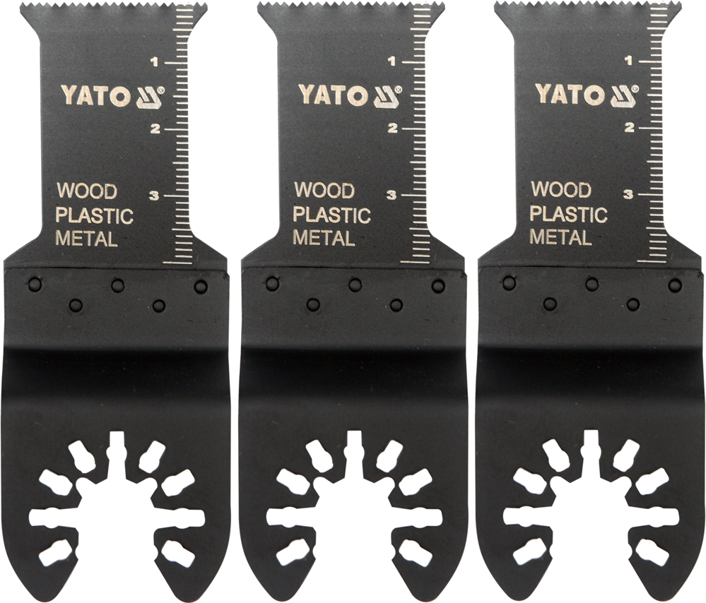 Tarkkuusleikkuuterä Yato YT-34684; BIM; 28,5 mm; 3 kpl.