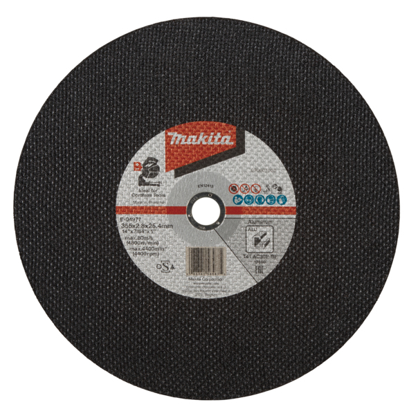 Hiova katkaisulaikka Makita E-04977-5; 355x2,8 mm; 5 kpl.