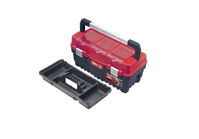 Laatikko työkaluille Patrol Toolbox Formula S600 Carbo; punainen