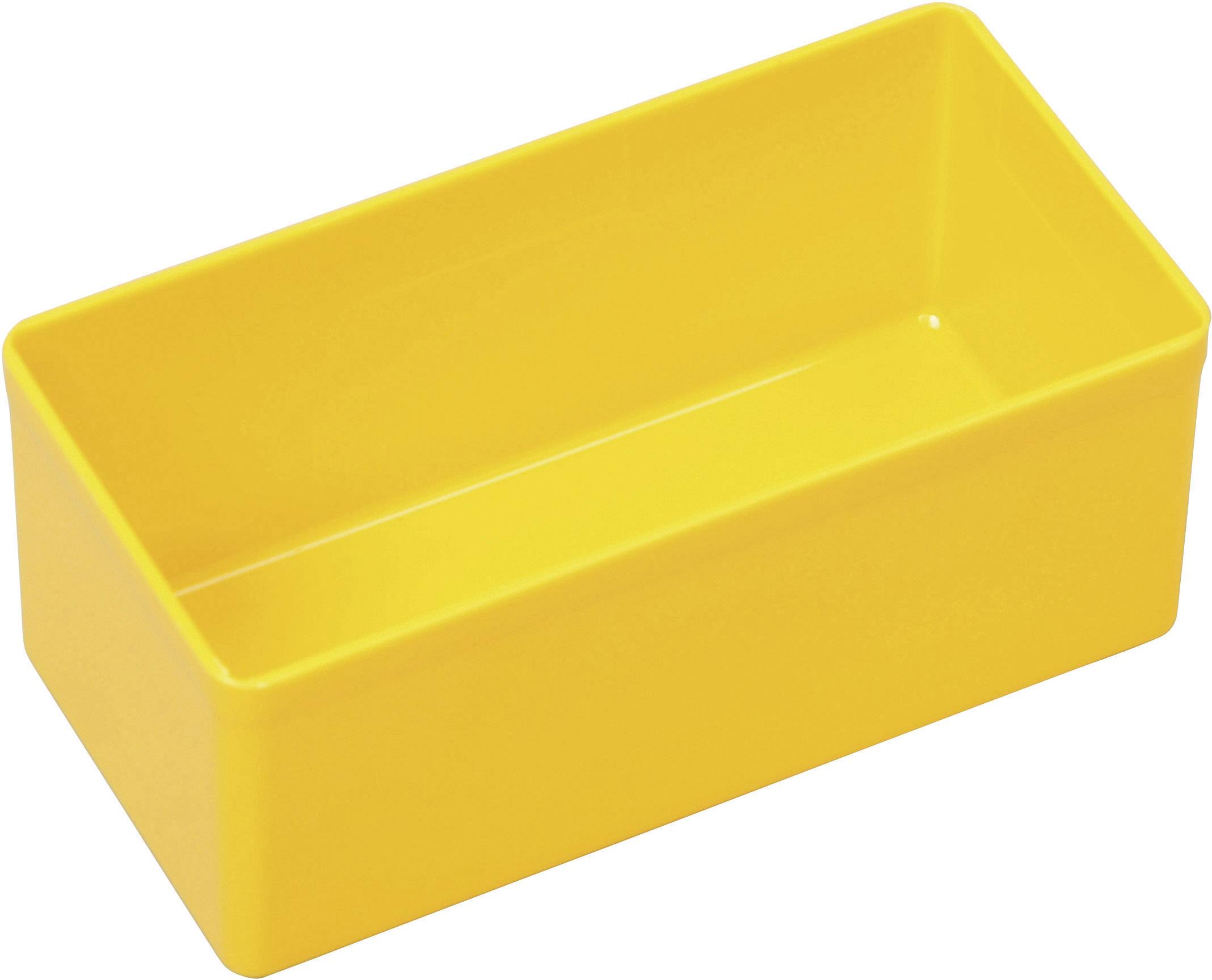 Irtolaatikot Allit EuroPlus 45/2; 54x108x45 mm; keltainen