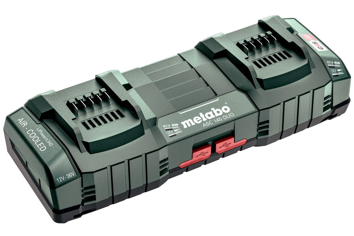 Laturi Metabo ASC 145 USB; 12-36 V