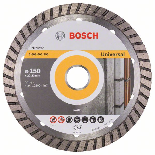 Timanttikatkaisulaikka Bosch PROFESSIONAL FOR UNIVERSAL TURBO; 150 mm
