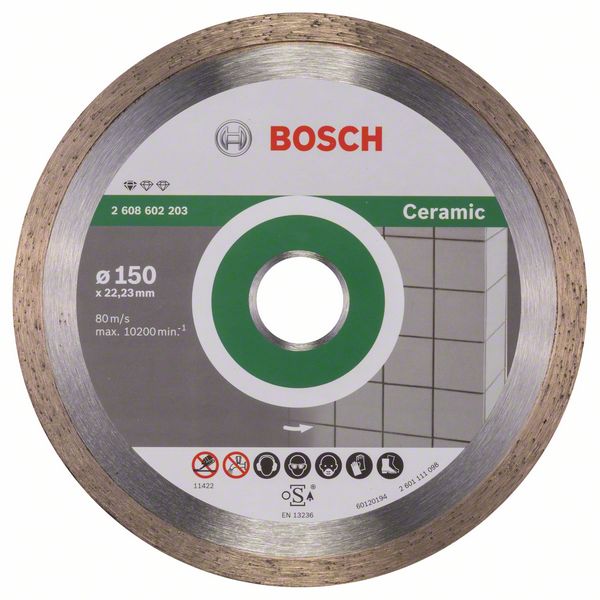 Timanttikatkaisulaikka Bosch PROFESSIONAL FOR CERAMIC; 150 mm