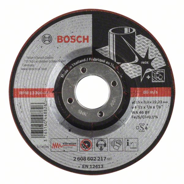 Hiomalaikka Bosch WA 46 BF; 115x3 mm