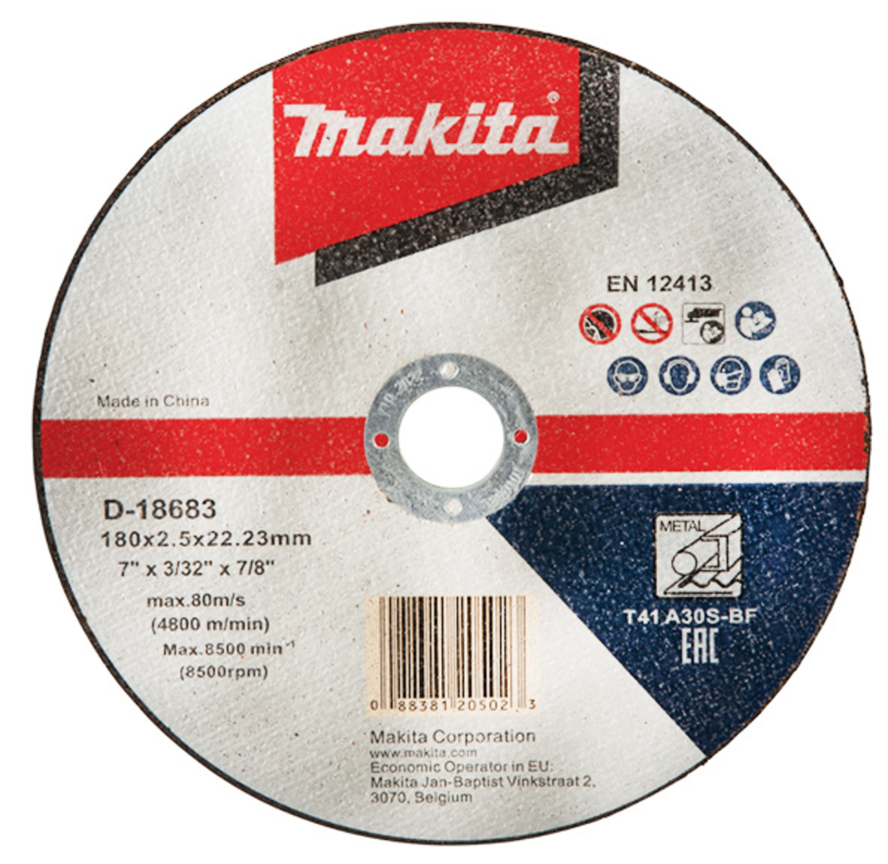 Hiova katkaisulaikka Makita A 30 S; 180x2,5 mm