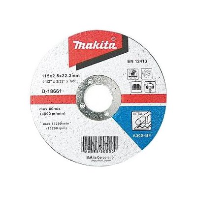 Hiova katkaisulaikka Makita INOX WA 60 T; 115x1,2 mm