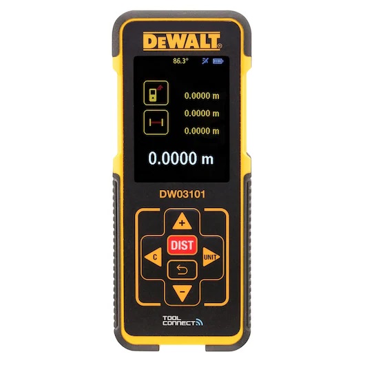 Laseretäisyysmittari DeWalt DW03101-XJ