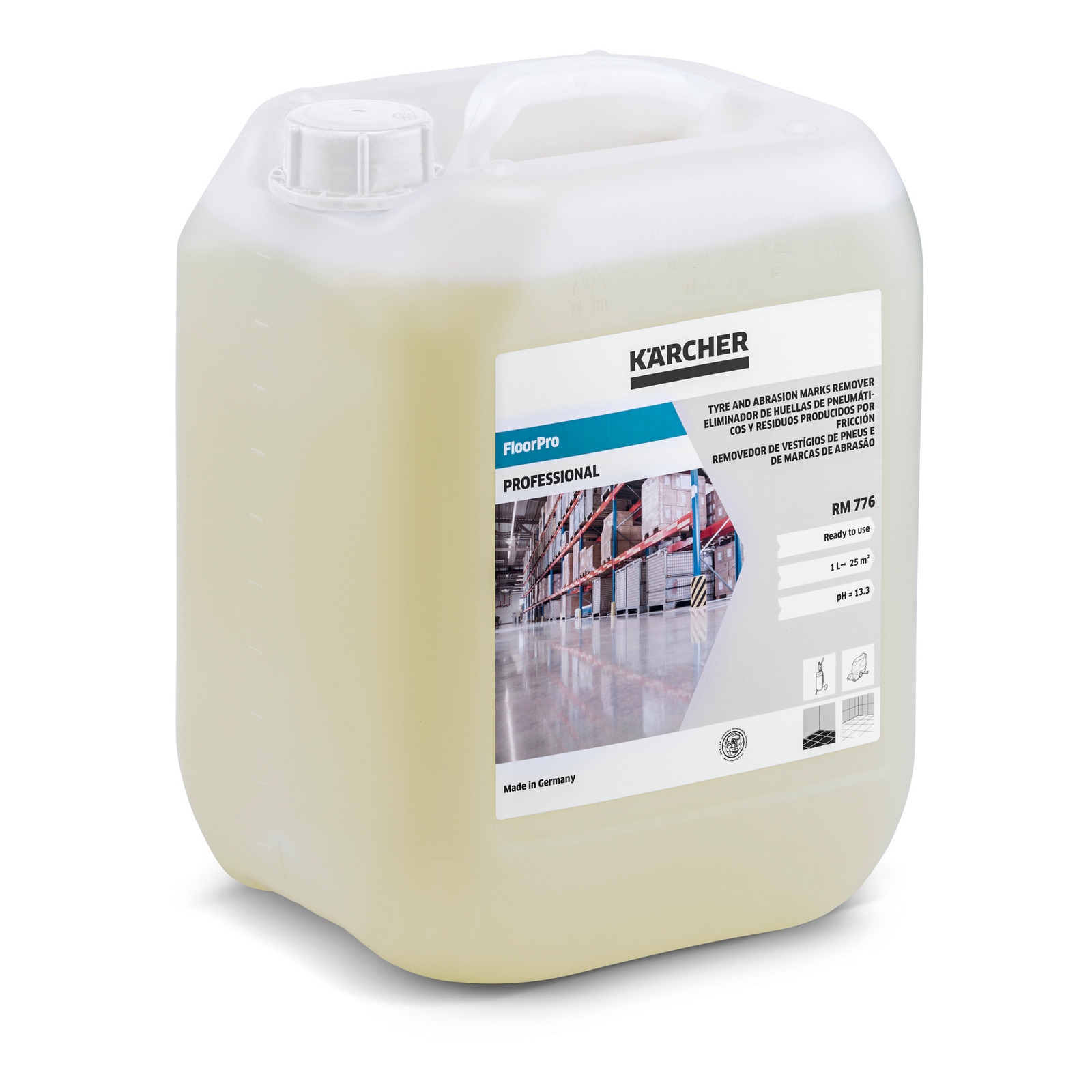 Kumin ja renkaanjälkien poistoaine Karcher RM 776; 10 l