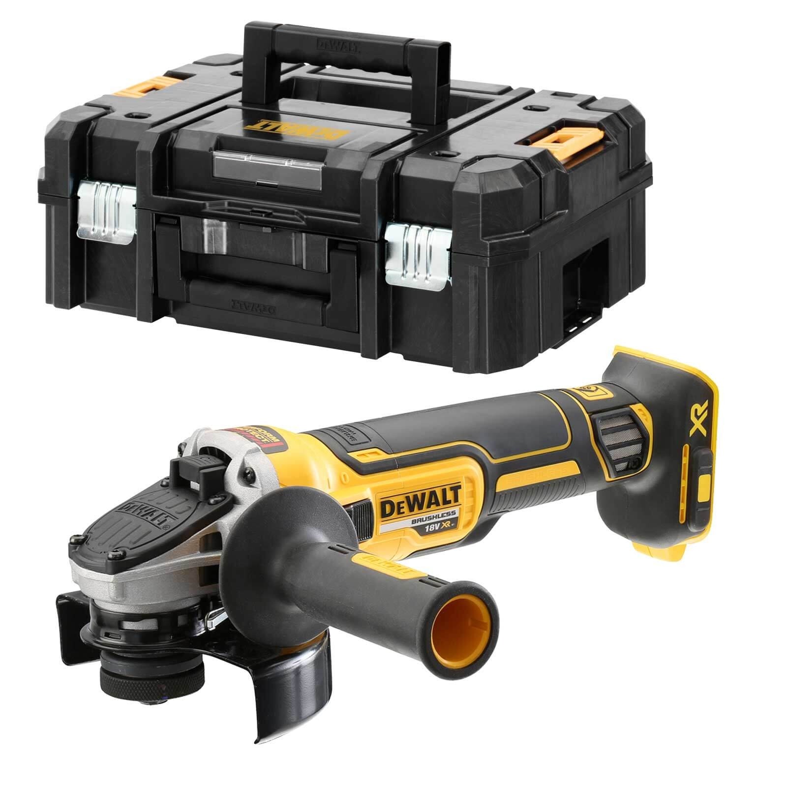 Kulmahiomakone Dewalt DCG405NT; 18 V (ilman akkua ja laturia)