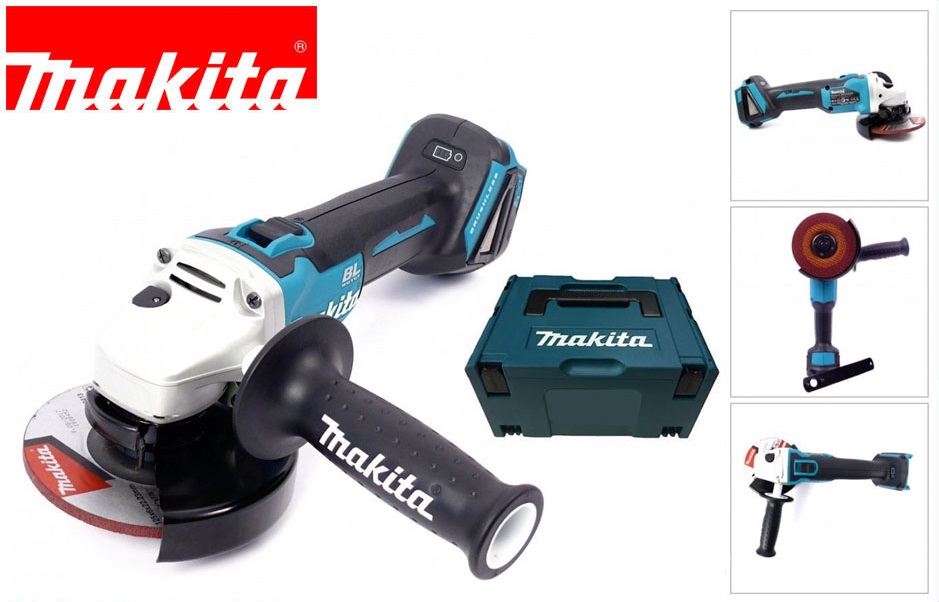 Kulmahiomakone Makita DGA506ZJ; 18 V (ilman akkua ja laturia)