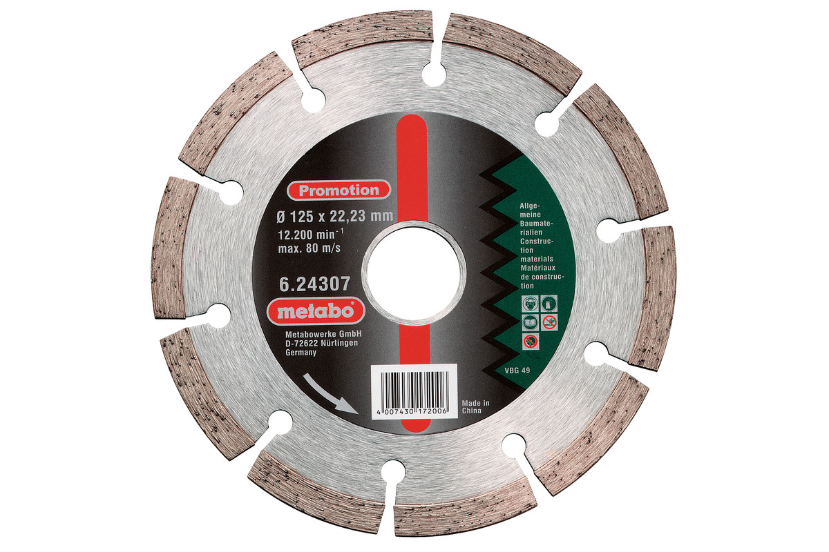 Timanttikatkaisulaikka Metabo Promotion; Ø125