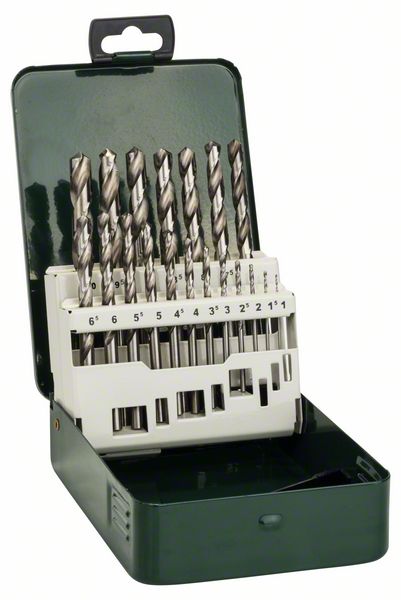 Poranteräsarja Bosch HSS-G; 1-10 mm; 19 kpl.