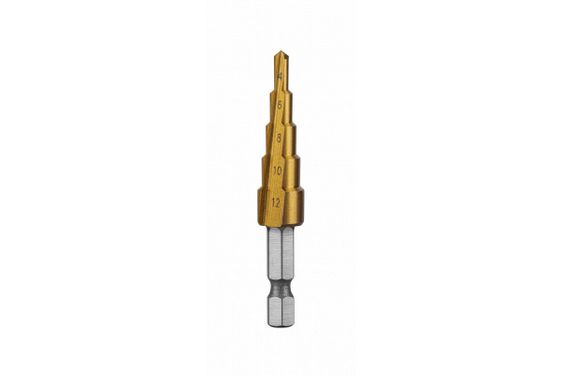 Porrasporanterä Hogert HT6D321; 1/4''; 4-12 mm