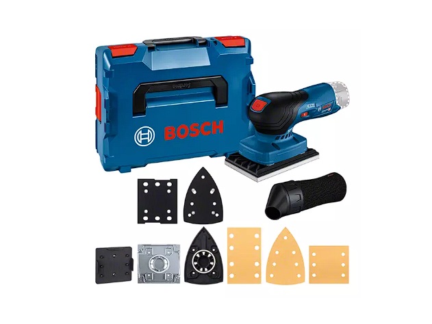 Tasohiomakone Bosch GSS 12V-13 Professional; 12 V (ilman akkua ja laturia) + L-BOXX 136
