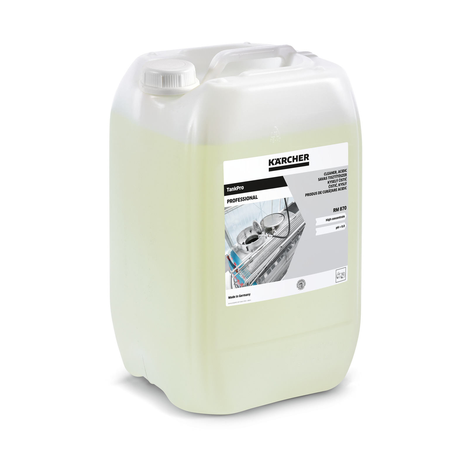Puhdistusaine, happo Karcher RM 870; 20 l