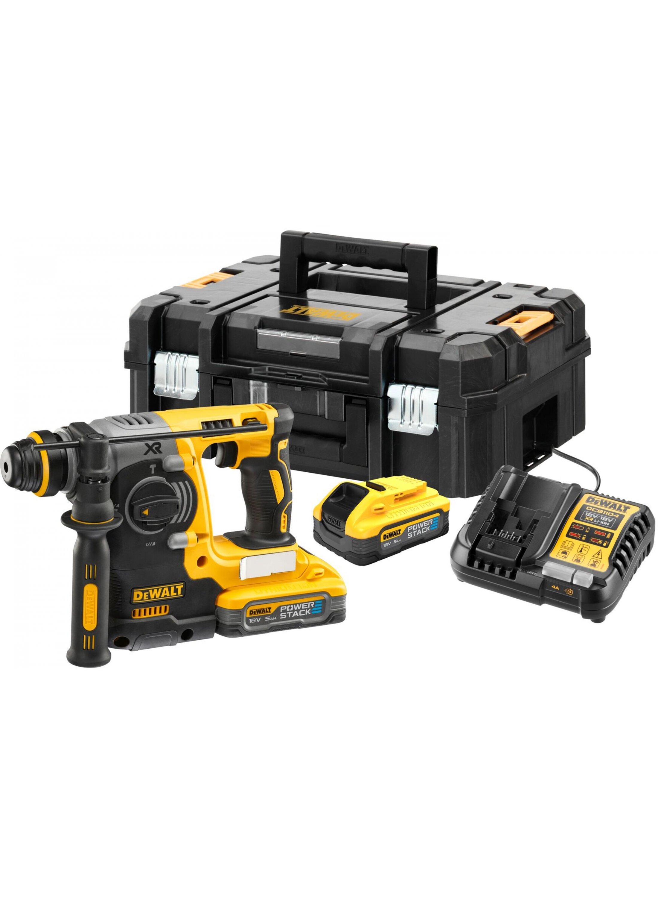 Poravasara DeWalt DCH273H2T-QW; 2,1 J; SDS-Plus; 18 V; 2x5,0 Ah akku