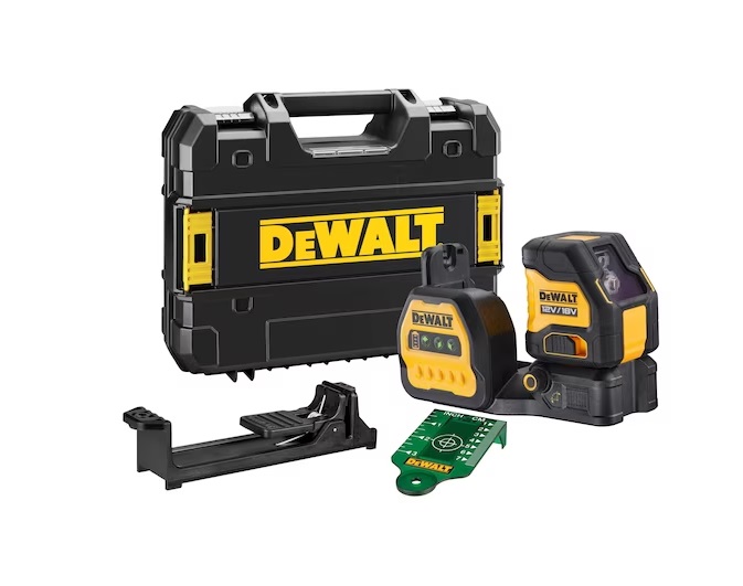 Ristilinjalaser DeWalt DCE088NG18-XJ; 12/18 V (ilman akkua ja laturia)