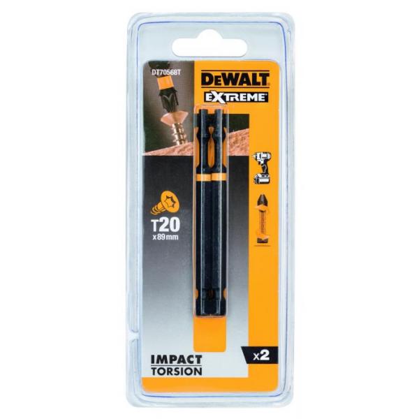 Urakärki DeWalt DT70568T-QZ; T20; 85 mm; 2 kpl.