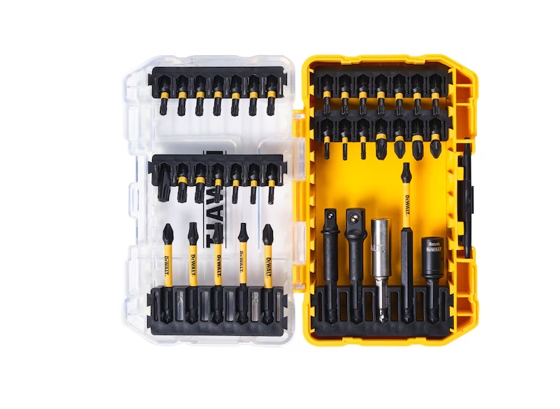 Tarvikesarja DeWalt DT70733T-QZ; 38 kpl. + Suojalasit