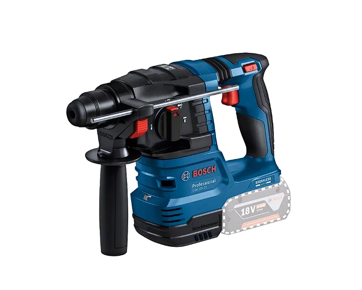 Akkukäyttöinen poravasara Bosch GBH 18V-22 Professional; 18 V; 1,9 J; SDS-plus (ilman akkua ja laturia)