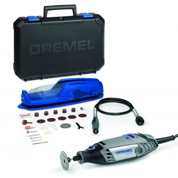 Monitoimityökalu Dremel 3000-1/25 EZ + tarvikkeet