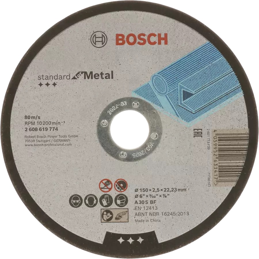 Hiova katkaisulaikka Bosch A 30 S BF; 150x2,5 mm